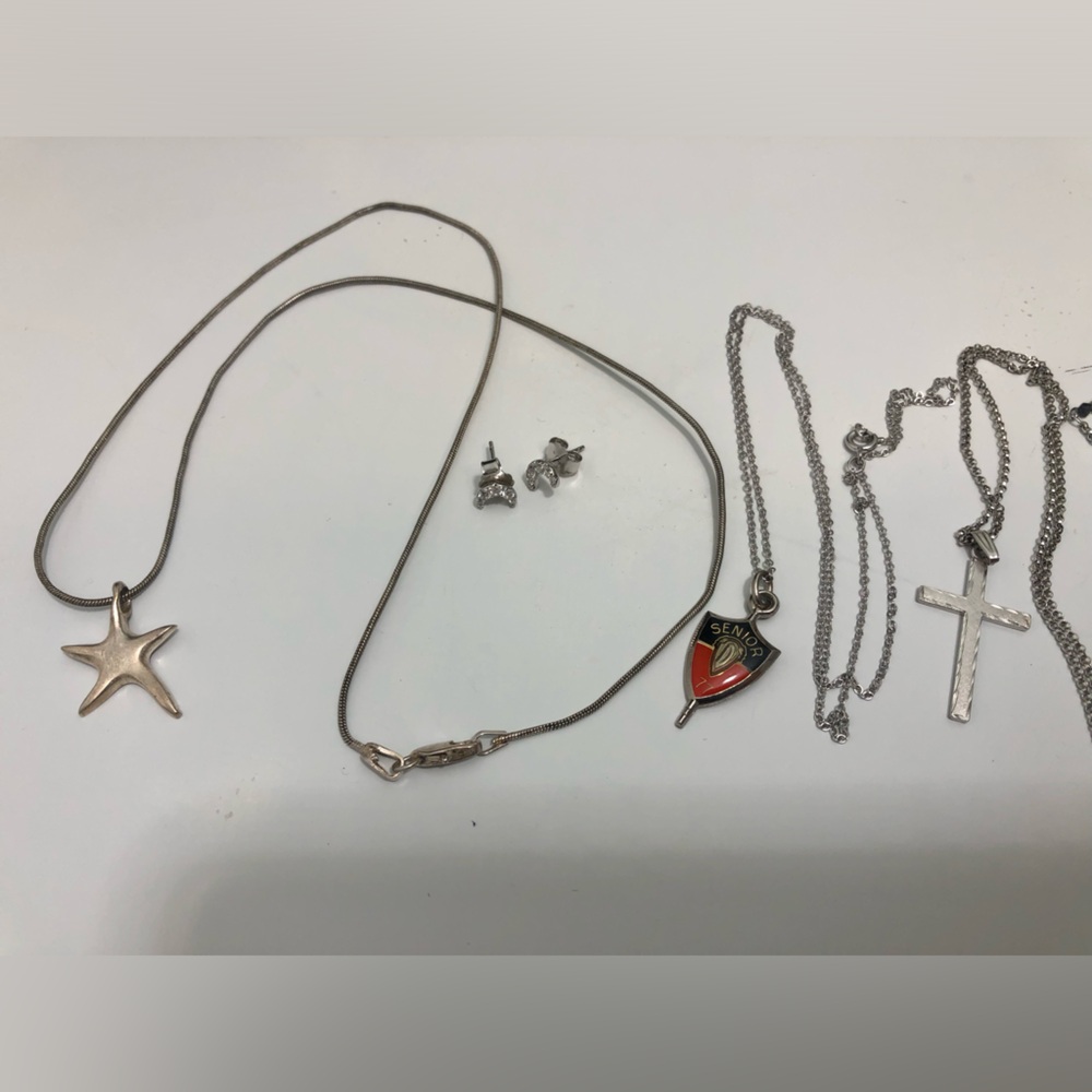 Sterling silver Lot Of Jewelry